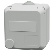 MENNEKES  Cepex contactdoos met beschermingscontact, lichtgrijs 4500