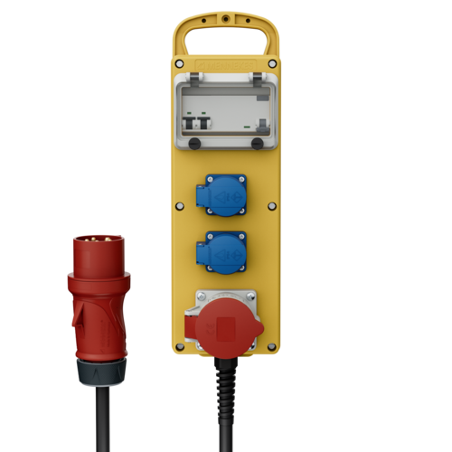 MENNEKES EverGUM contactdooscombinatie met aardlekschakelaar type A 70030 images3d