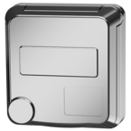 MENNEKES Cepex inbouwcontactdoos, wit aluminium 4479