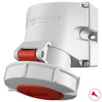 MENNEKES  Wandcontactdoos met TwinCONTACT 9172