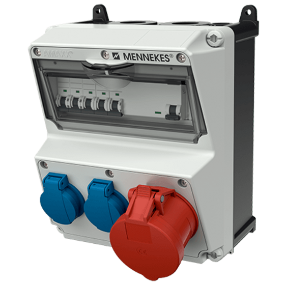 MENNEKES AMAXX® contactdooscombinatie met aardlekschakelaar type B 920081