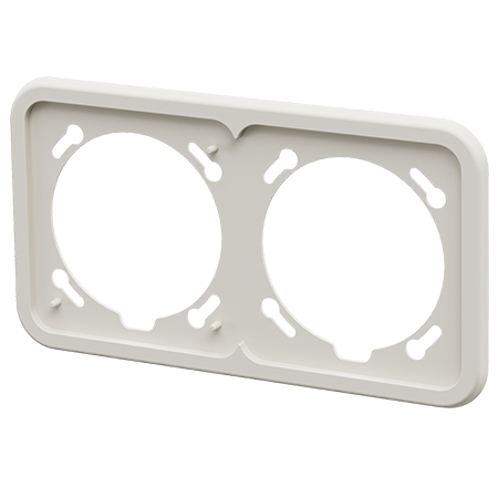 MENNEKES Cepex afdekraam, alpine wit 41424