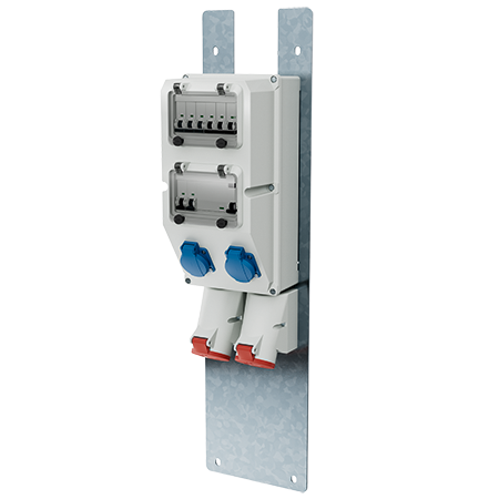 MENNEKES Montageplaat voor energiebolder  6303909