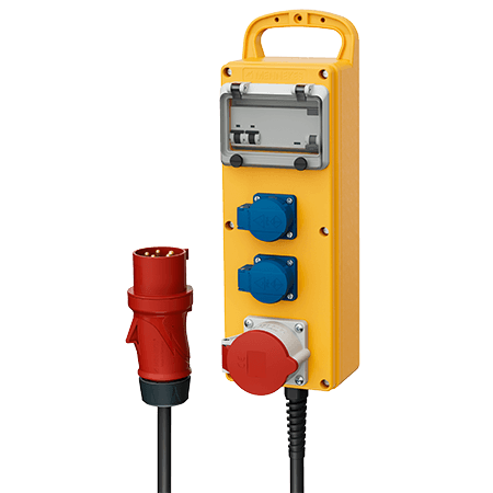 MENNEKES EverGUM contactdooscombinatie met aardlekschakelaar type A 70030